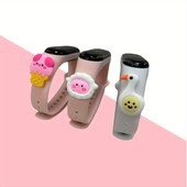 3pcs/setSmart Watch Muškarci Žene Fitness Smart Bracelet Sports Band Monitor Višenamjenski satovi