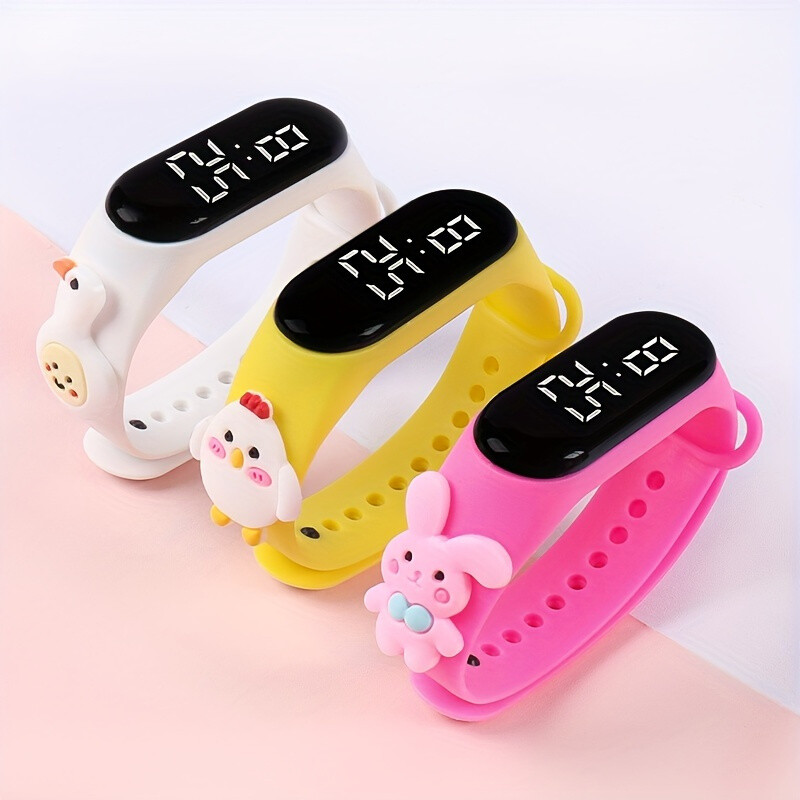 3pcs/setSmart Watch Muškarci Žene Fitness Smart Bracelet Sports Band Monitor Višenamjenski satovi