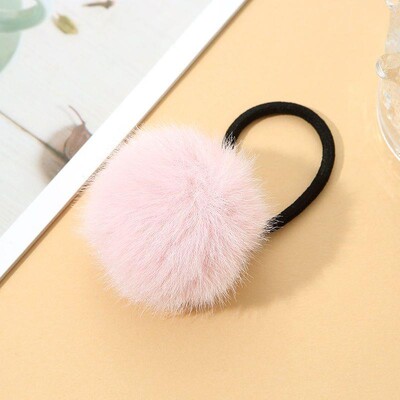 Zima Slatka kugla kose Plišana lopta Kravata Prsten za kosu Uže Žene Djevojke Djeca Elastične gumice za kosu Dodaci Pokrivala za glavu Pokrivala