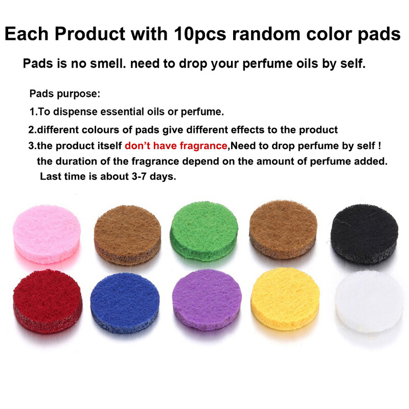 Дървото на живота Ароматерапевтична гривна Отворени медальони Гривна Гривна с дифузьор на етерично масло Регулируема верижна гривна с 10 бр. Подложки