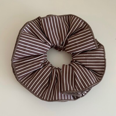 Velika plava crno-bijela gumica s prugama za žene Djevojka Elastična vezica za kosu Uže Gumice Rešetkasti ukras za glavu Dodaci za kosu