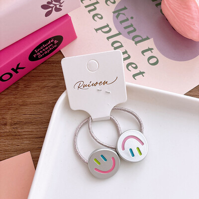 Slatke srebrne gumice Poklon za djecu Djevojčice Elastične gumice za kosu Dodaci Kravata Obruč za kosu Uže Pokrivalo za glavu Ukras za pokrivalo