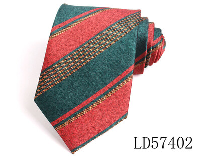 Нови тъмнозелени вратовръзки за мъже, жени Ежедневни вратовръзки за сватбени бизнес костюми Тесни вратовръзки Тънки мъжки раирани вратовръзки Gravata подаръци