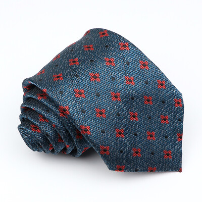 Cravate de modă Clasic Bărbați în dungi Floral 8cm Cravată Jacquard Accesorii Îmbrăcăminte zilnică Cravată Cadou pentru petrecere de nuntă pentru bărbați