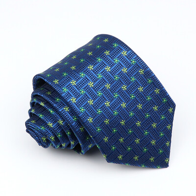 Cravate de modă Clasic Bărbați în dungi Floral 8cm Cravată Jacquard Accesorii Îmbrăcăminte zilnică Cravată Cadou pentru petrecere de nuntă pentru bărbați