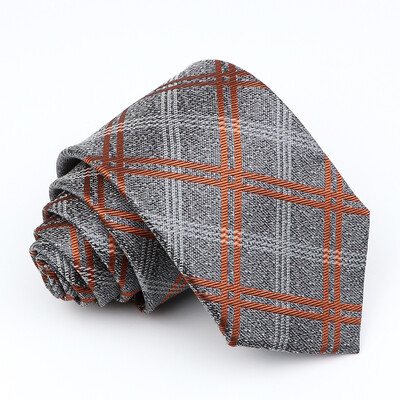 Cravate de modă Clasic Bărbați în dungi Floral 8cm Cravată Jacquard Accesorii Îmbrăcăminte zilnică Cravată Cadou pentru petrecere de nuntă pentru bărbați