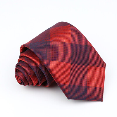 Cravate de modă Clasic Bărbați în dungi Floral 8cm Cravată Jacquard Accesorii Îmbrăcăminte zilnică Cravată Cadou pentru petrecere de nuntă pentru bărbați