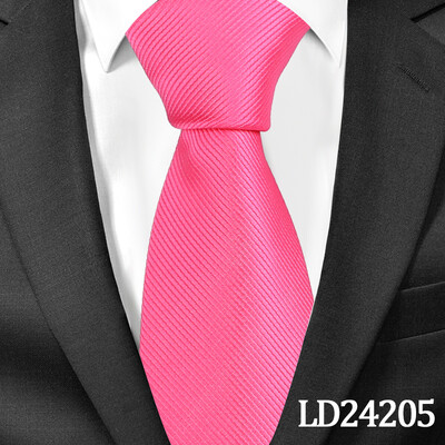 Noi cravate clasice solide pentru bărbați modă ocazional cravată Gravatas cravate bărbați de afaceri Corbatas 8 cm lățime cravate mire pentru petrecere