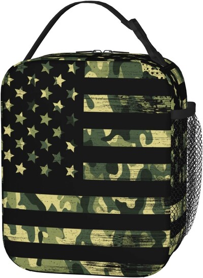 Grunge kutija za ručak za košarku za dječake, dječja izolirana torba za ručak, slatka torba za ručak za školski piknik