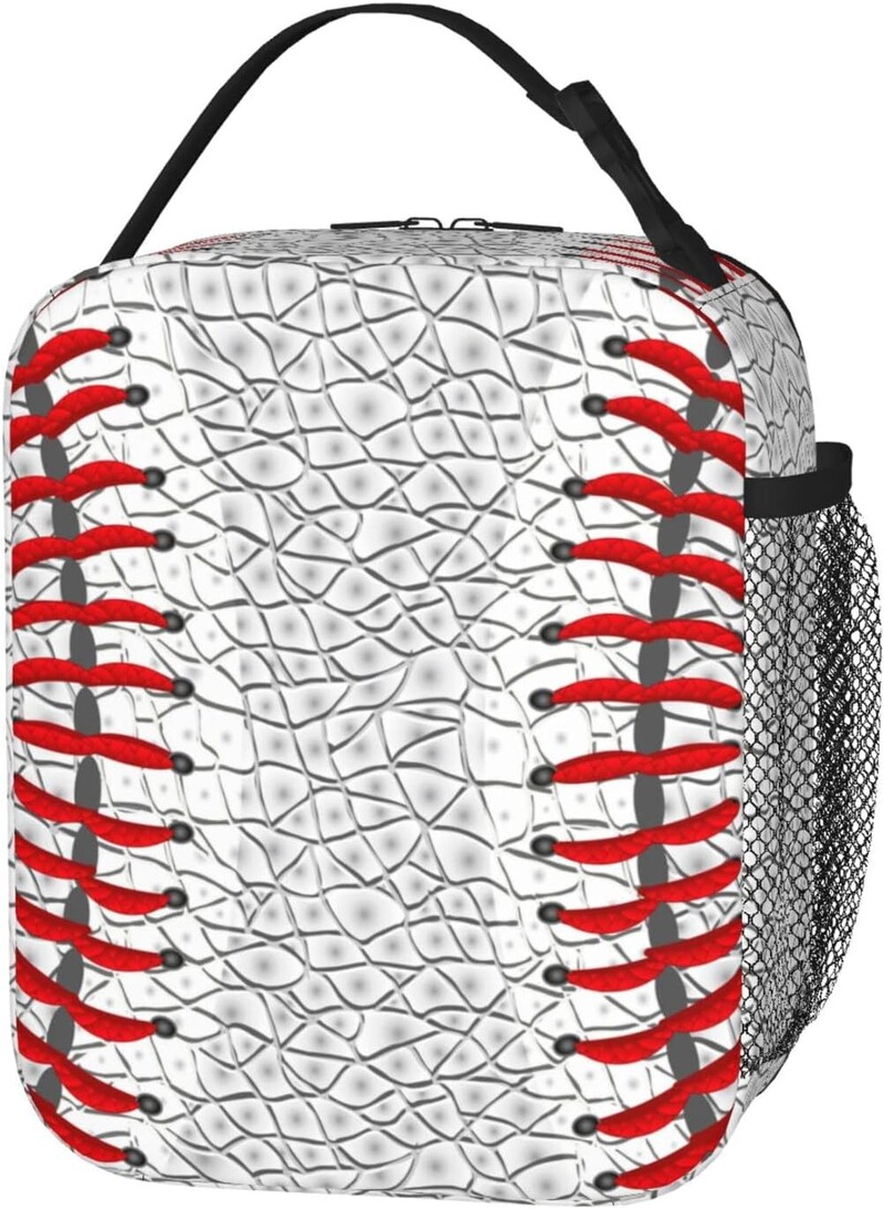 Grunge kutija za ručak za košarku za dječake, dječja izolirana torba za ručak, slatka torba za ručak za školski piknik