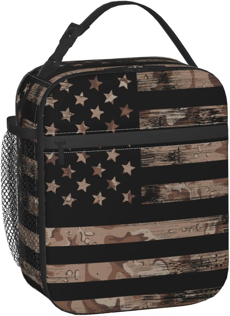 Grunge kutija za ručak za košarku za dječake, dječja izolirana torba za ručak, slatka torba za ručak za školski piknik