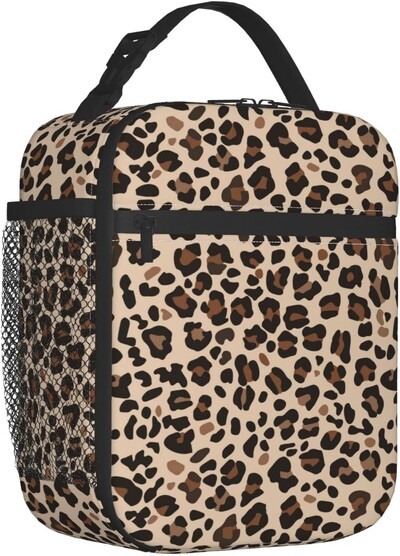 Geantă de prânz izolată cu fluture albastru Frigorific reutilizabil Adolescenți Băieți Fete Copii Cutie de prânz Geantă femei pentru școală, birou, picnic, călătorie