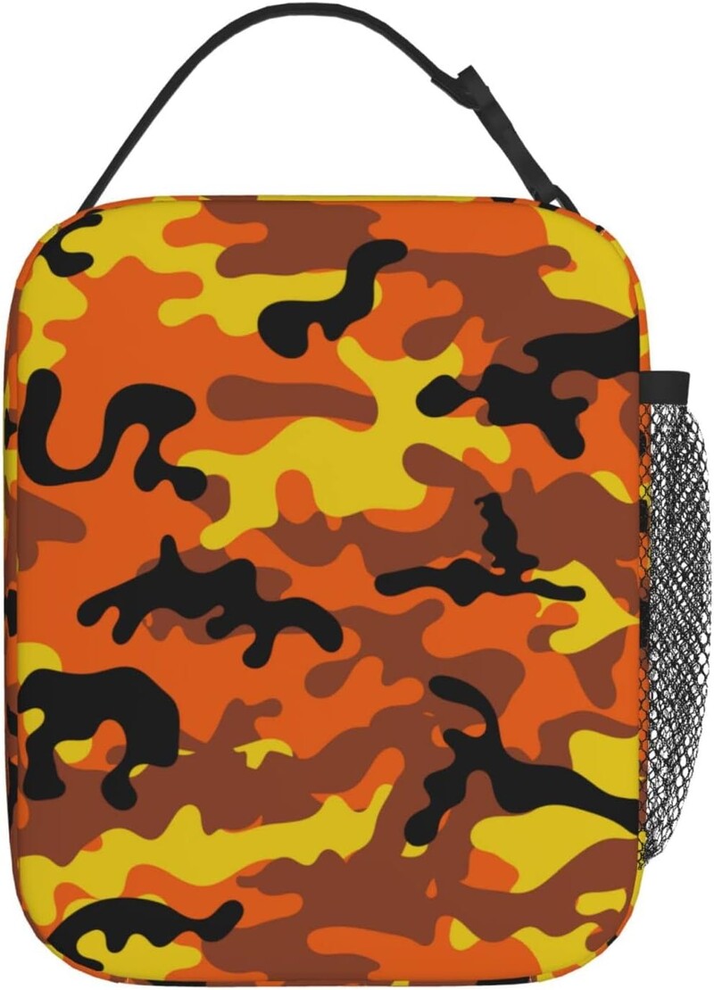 Geantă de prânz izolată cu fluture albastru Frigorific reutilizabil Adolescenți Băieți Fete Copii Cutie de prânz Geantă femei pentru școală, birou, picnic, călătorie