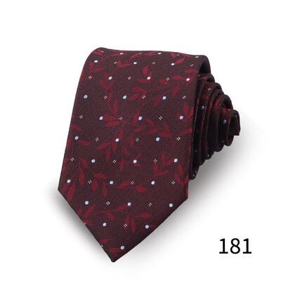 Moda bărbați cravată 100% mătase cravată mătase cravată pentru bărbați stil nou, floral, cachetelerie, nuntă, afaceri, loc de muncă, cravate subțiri cadou