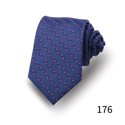 Moda bărbați cravată 100% mătase cravată mătase cravată pentru bărbați stil nou, floral, cachetelerie, nuntă, afaceri, loc de muncă, cravate subțiri cadou