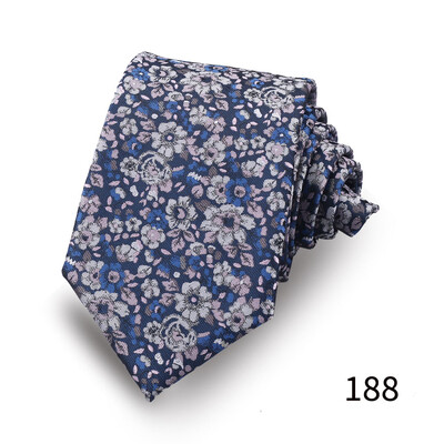 Moda bărbați cravată 100% mătase cravată mătase cravată pentru bărbați stil nou, floral, cachetelerie, nuntă, afaceri, loc de muncă, cravate subțiri cadou