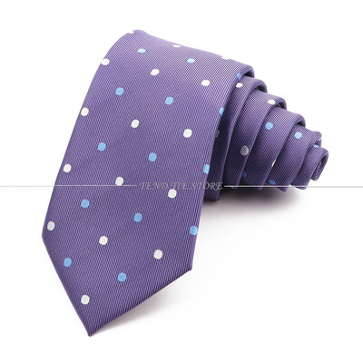 Cravată pentru bărbați din poliester, cravată cu dungi, roșu, galben, cravată clasică de birou, accesorii pentru smoking de nuntă