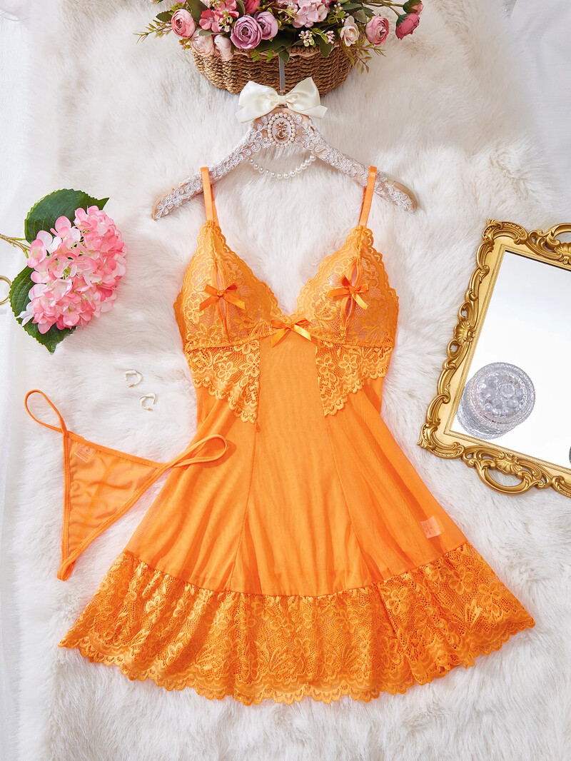 Lenjerie sexy din dantelă Lenjerie erotică din dantelă, transparentă, sexy, set de sutien și chiloți, lenjerie sexy, erotică, sexy