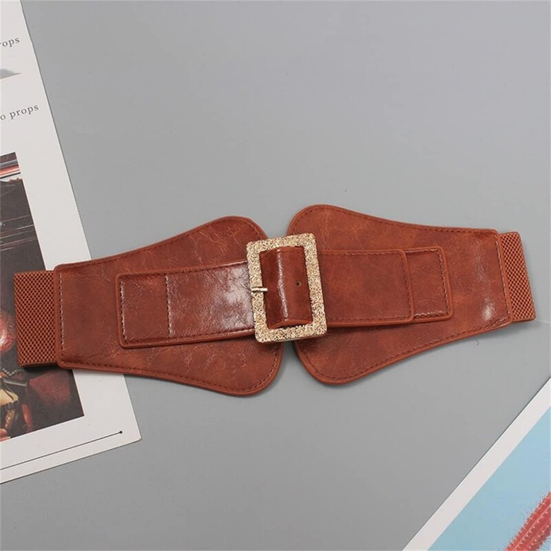 Brâu lat Doamne cu costum tunică jachetă fustă decorativă haină pulover centură elastică