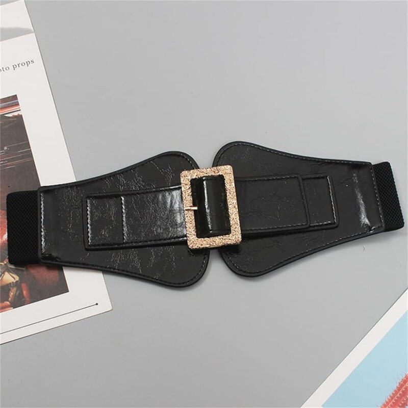 Brâu lat Doamne cu costum tunică jachetă fustă decorativă haină pulover centură elastică