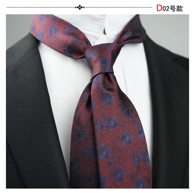 Linbaiway Cravate cu imprimeu floral pentru costum de bărbați Cravată de mire pentru petrecere de nuntă Cravată subțire pentru bărbați, femei, haine pentru gât, cravată