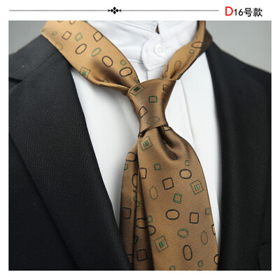 Linbaiway Cravate cu imprimeu floral pentru costum de bărbați Cravată de mire pentru petrecere de nuntă Cravată subțire pentru bărbați, femei, haine pentru gât, cravată