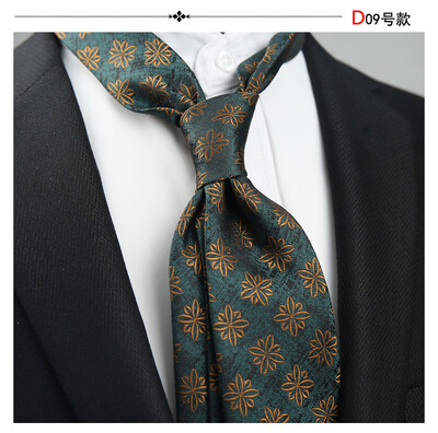 Linbaiway Cravate cu imprimeu floral pentru costum de bărbați Cravată de mire pentru petrecere de nuntă Cravată subțire pentru bărbați, femei, haine pentru gât, cravată