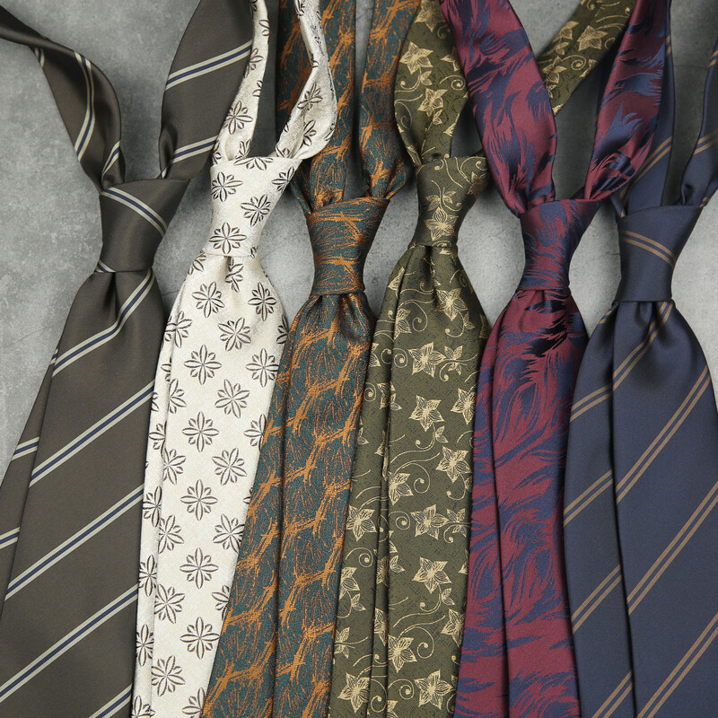 Linbaiway Cravate cu imprimeu floral pentru costum de bărbați Cravată de mire pentru petrecere de nuntă Cravată subțire pentru bărbați, femei, haine pentru gât, cravată