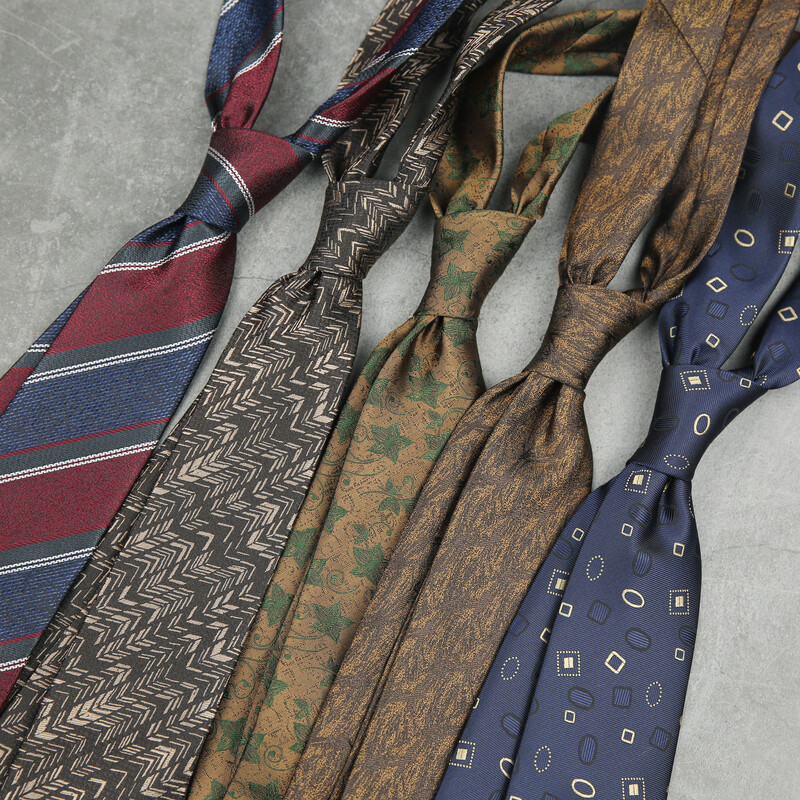 Linbaiway Cravate cu imprimeu floral pentru costum de bărbați Cravată de mire pentru petrecere de nuntă Cravată subțire pentru bărbați, femei, haine pentru gât, cravată