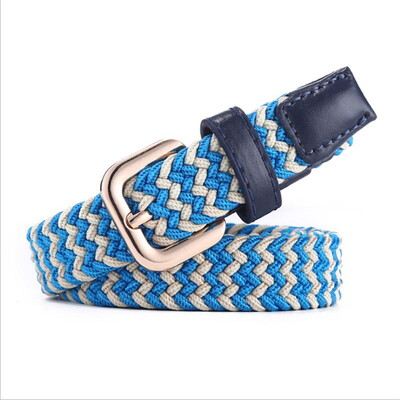 BOKADIAO Ženski i dječji elastični remen, kopča, tkanje, rastezljivi platneni remen slatkih boja, luksuzni traperice, remeni za dječake, djevojčice, remen