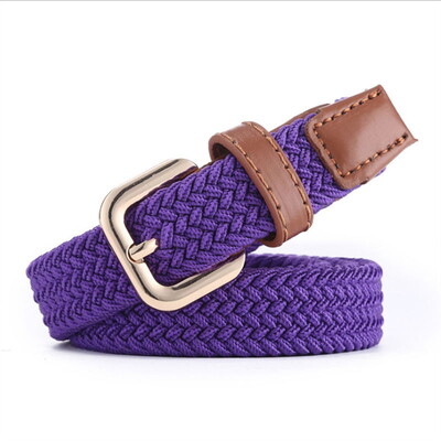 BOKADIAO Ženski i dječji elastični remen, kopča, tkanje, rastezljivi platneni remen slatkih boja, luksuzni traperice, remeni za dječake, djevojčice, remen