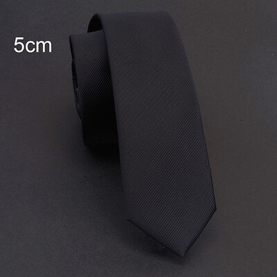 Ricnais New Arrival 5 εκ. Λεπτές Γραβάτες για Άντρες Μπλε Μαύρη Αδιάβροχη Γραβάτα Paisley Fashion Ανδρική Κολλή Γραβάτα για Γάμο