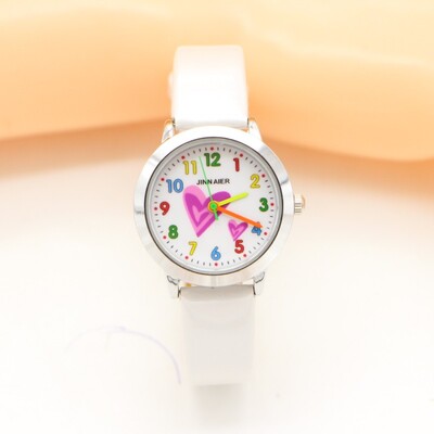 Noua sosire Fashion Heart Creative Copii Student Fete Copii Ceas Casual Quartz Lady Watch Relojes Montres Kol Saati