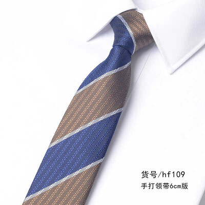 Tamno crveno zelena prugasta kontrastna 6 cm uska kravata za muške poslovne bankete Korejska modna košulja Trend dodaci Kravata