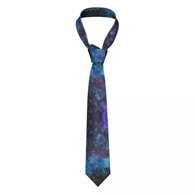 Galaxy Deep Space Unisex kaklasaite zīda poliestera 8 cm klasiska kaklasaite vīriešu krekliem aksesuāri Cravat Party