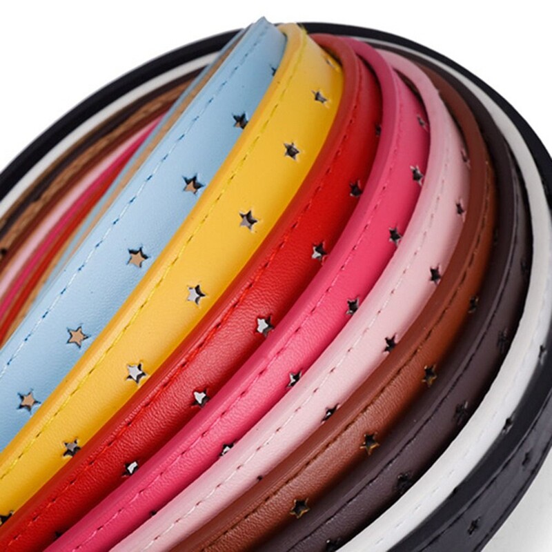 Lapsed Lapsed Reguleeritav metallist nööpnõelaga nahast rihm tüdrukutele poistele viieharuline PU-pandlaga vöörihm vöörihm vöörihm