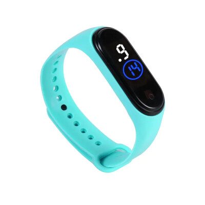 Ceas sport la modă pentru copii Copii Ceas digital LED rezistent la apă Curea din silicon ultra-ușoară Adolescenți Băieți Fete Ceas de mână Unisex