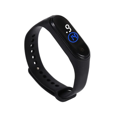 Ceas sport la modă pentru copii Copii Ceas digital LED rezistent la apă Curea din silicon ultra-ușoară Adolescenți Băieți Fete Ceas de mână Unisex