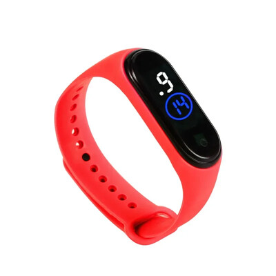 Ceas sport la modă pentru copii Copii Ceas digital LED rezistent la apă Curea din silicon ultra-ușoară Adolescenți Băieți Fete Ceas de mână Unisex