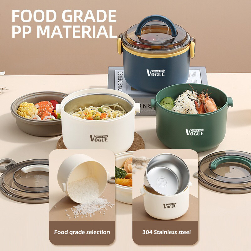 Термичен буркан за храна Изолиран термос за супа Кутия за обяд от неръждаема стомана Чаша за пиене Кутия за обяд Bento Дамски контейнер за гореща храна