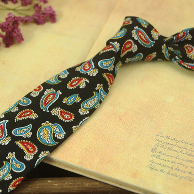 Ikdienas kokvilnas ziedu kaklasaites pieaugušajiem ikdienas valkāšanai kreklu aksesuāri 6 cm platums mīkstas šauras kaklasaites kāzu ballīte smokings cravat