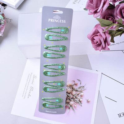 10 kom/set Svjetlucave ukosnice Snap ukosnice za djecu Dječje ukosnice s kandžama Ukosnice za djevojčice Dodaci za kosu Slatke metalne ukosnice