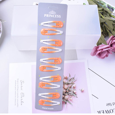 10 kom/set Svjetlucave ukosnice Snap ukosnice za djecu Dječje ukosnice s kandžama Ukosnice za djevojčice Dodaci za kosu Slatke metalne ukosnice