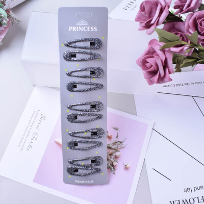 10 kom/set Svjetlucave ukosnice Snap ukosnice za djecu Dječje ukosnice s kandžama Ukosnice za djevojčice Dodaci za kosu Slatke metalne ukosnice