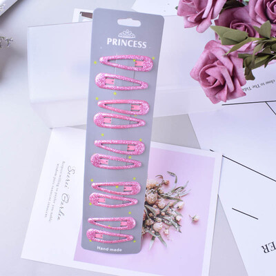 10 kom/set Svjetlucave ukosnice Snap ukosnice za djecu Dječje ukosnice s kandžama Ukosnice za djevojčice Dodaci za kosu Slatke metalne ukosnice