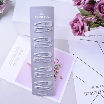 10 kom/set Svjetlucave ukosnice Snap ukosnice za djecu Dječje ukosnice s kandžama Ukosnice za djevojčice Dodaci za kosu Slatke metalne ukosnice