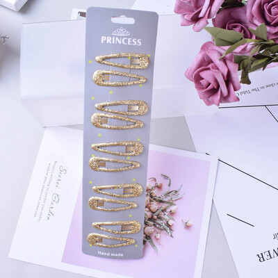 10 kom/set Svjetlucave ukosnice Snap ukosnice za djecu Dječje ukosnice s kandžama Ukosnice za djevojčice Dodaci za kosu Slatke metalne ukosnice