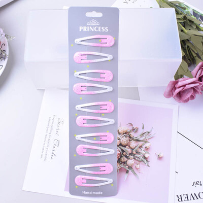 10 kom/set Svjetlucave ukosnice Snap ukosnice za djecu Dječje ukosnice s kandžama Ukosnice za djevojčice Dodaci za kosu Slatke metalne ukosnice
