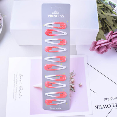 10 kom/set Svjetlucave ukosnice Snap ukosnice za djecu Dječje ukosnice s kandžama Ukosnice za djevojčice Dodaci za kosu Slatke metalne ukosnice