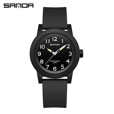 Sanda 3221 Ceasuri de lux pentru copii cuarț din silicon Sport rezistent la apă băiat fată ocazional ceas rezistent la șocuri Cadouri Ceas pentru copii Relojes